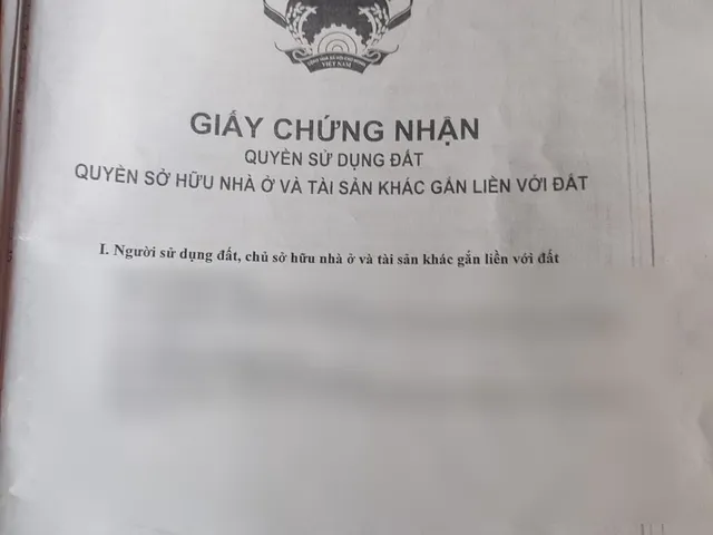 Vườn Bưởi Suối Rao 2,7 ha — sổ đỏ đã xác minh (che thông tin cá nhân)